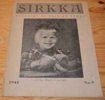 Sirkka tyttöjen ja poikien lehti 9  1944