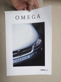 Opel Omega 19?? -myyntiesite / sales brochure