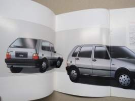 Fiat Uno 1990 -myyntiesite / sales brochure