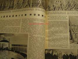 Suomen Kuvalehti 1941 nr 11, sis. mm. seur. artikkelit / kuvat / mainokset; Kansikuva Josef Göbbels ja Herman Göring, Malta 2, Exakta, Sisu-arpa, ,