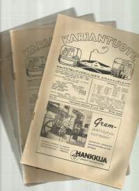 Karjantuote - Maitotaloudellinen aikakausilehti 1949 nr 21,22,23 ja 24 yht 4 lehteä