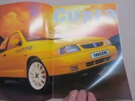 Seat Ibiza 1998 -myyntiesite / sales brochure