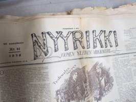 Nyyrikki - Suomen yleinen viikkolehti 1936 nr 41 -ajanvietelehti