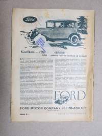 Kodin Joulu 1928 -joululehti, Lappalaispoika ja kultainen kuusi, Soihtupojat, Runsaasti mainoksia, ym.