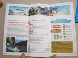 British Columbia Ferries - The Inside Passage /  Vancouver Island / The Sunshine Coast / The Gulf Islands -esite / brochure