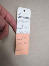 Lufthansa -luggage tag