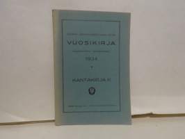 Suomen siipikarjanhoitajain liiton vuosikirja 1934