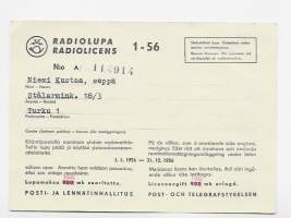 Radiolupa  - radiolupa 1956