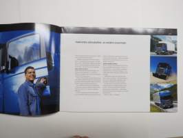 Scania voimalinjavaihtoehdot -myyntiesite / sales brochure
