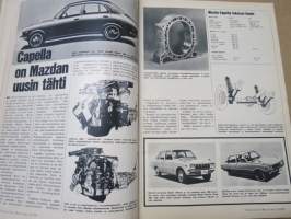 Tekniikan Maailma 1970 nr 13, Kuka pelkää japanilaista?, Capella on Mazdan uusi tähti, Uusi Chaparral on pölynimuri, Järeät metsästysluodikot, ym.