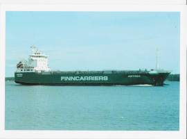 Astrea Finncarriers - laivapostikortti  postikortti laivakortti kulkematon