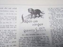 Allas Krönika - Illustrerad Veckoskrift 1925 -inbunden årgång / sidottu vuosikerta / annual volume