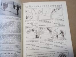 Allas Krönika - Illustrerad Veckoskrift 1932 -inbunden årgång / sidottu vuosikerta / annual volume