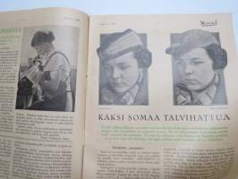 Neovius 1933 nr 8 - Suomen Kone- ja Kankaankutojien sekä Langankäyttäjien äänenkannattaja, koneasiaa, muotia, käsitöitä ym