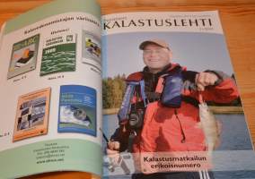 Suomen kalastuslehti sidottu vuosikerta 2009   116 . vuosikerta lehdet 1-7. 2009