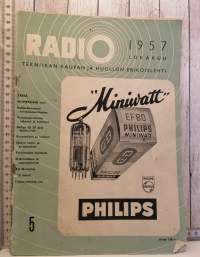 Radio lokakuu 1957-tekniikan kaupan ja huollon erikoislehti