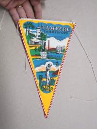 Tampere - Tammerfors -matkailuviiri / souvenier pennant