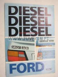 Ford Orion, Escort, Fiesta Dieselmallit -myyntiesite