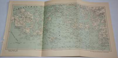 Saaristomeren ja Ahvenanmaan kartta Oman maan liite