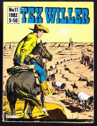 Tex Willer 1982 N:o 11 Conestoga-vankkurit