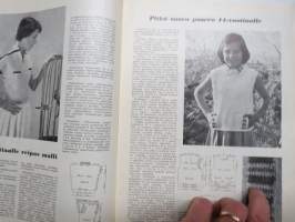 Eevan käsityöt 1956 nr 2 - Kesä -käsityö- ja muotilehti