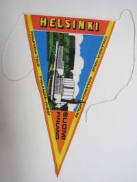 Helsinki - Helsingfors - Finlandia-talo -matkailuviiri / souvenier pennant