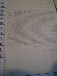 kokouskirje 11.7.1946