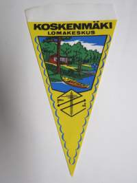 Juva - Koskenmäki -matkailuviiri / souvenier pennant