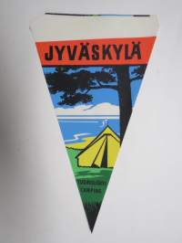 Jyväskylä - Tuomiojärvi Camping -matkailuviiri / souvenier pennant
