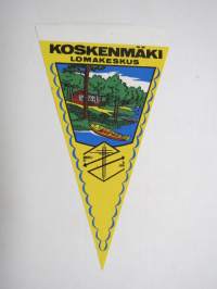 Koskenmäki - Lomakeskus (Juva) -matkailuviiri / souvenier pennant