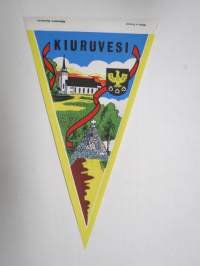 Kiuruvesi -matkailuviiri / souvenier pennant