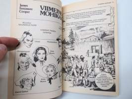 Viimeinen mohikaani - Suuria kuvaklassikoita 1979 nr 4 -suomenkielisenä sarjakuvana