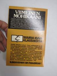 Viimeinen mohikaani - Suuria kuvaklassikoita 1979 nr 4 -suomenkielisenä sarjakuvana