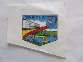 Säkylä-Huovirinne -kangasmerkki, matkailumerkki, leikkaamaton