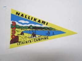 Oulu - Nallikari -matkailuviiri / souvenier pennant