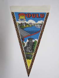 Oulu -matkailuviiri / souvenier pennant