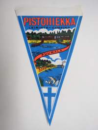 Puumala - Pistohiekka -matkailuviiri / souvenier pennant