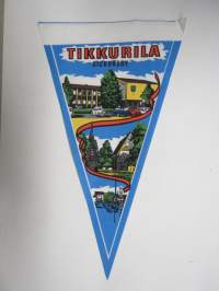 Tikkurila - Dickursby -matkailuviiri / souvenier pennant