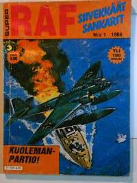RAF Siivekkäät sankarit Kuolemanpartio sarjakuva
