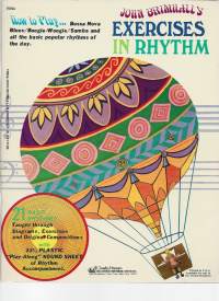 John Brimhall&#039;s Exercises in Rhythm Paperbackby Various (Author)  1968 - nuotit 48 sivua + äänilevy