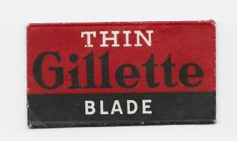 Gillette thin  - partateräkääre