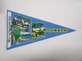 Lappi - Sotkamo - Vuokatti - VR retkeilykeskus -matkailuviiri / souvenier pennant