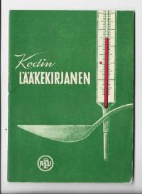 Kodin lääkekirjanen   - tuote-esite  mainos 1955