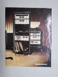 Pioneer X-Series HiFi / Stereo -myyntiesite / sales brochure