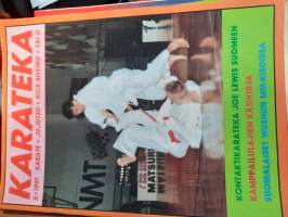 Karateka 5/1991 KONTAKTIKARATEKA JOE LEWIS SUOMEEN, KAMPPAILULAJIEN KÄSIKIRJA