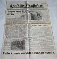 Kansallissosialisti lokakuun 16. p:nä 1944  Näköispainos sodan lehdet