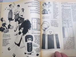 Työn lomassa - Kymppi 1964-1973 sidotut vuosikerrat 10 vuoden jakso - Säästöpankkien asiakaslehti, monipuolinen ja osin hyvinkin populääriaiheinen sisältö