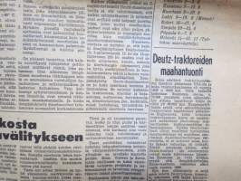 Helkaman Uutiset 1958 nr 6 - Deutz maatalousnäyttelynumero