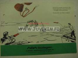 Hansa-Linan, räddningslina i kastpåse (ABA-Bolagens reklam)