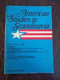 American Studies in Scandinavia  1/1981